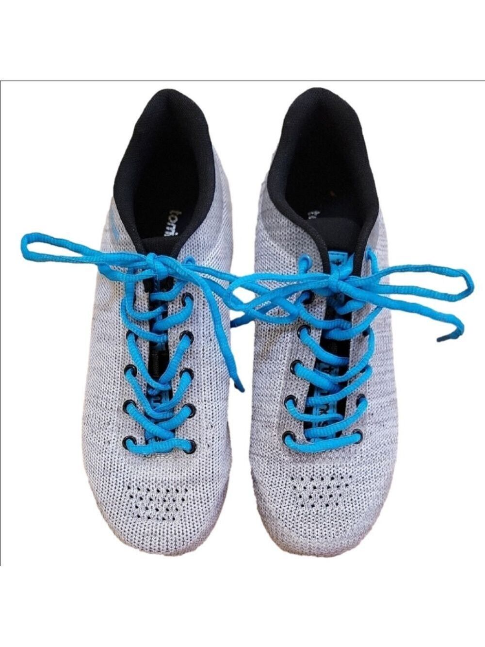 Tommaso Gray and Blue Athletic Cycle Shoes Size 38 (7.5 US) EUC